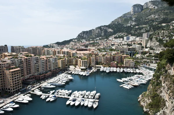 Yachts Monaco Coast — Stock Photo, Image