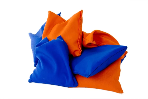 stock image Orange and Blue Sandbags