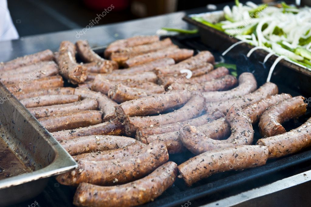 Group Polish Sausages Stock Photo by ©eugenef 10633384