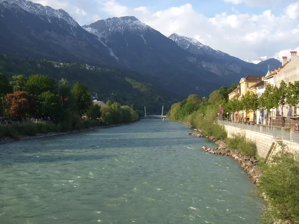 stock image Der Inn durch Innsbruck