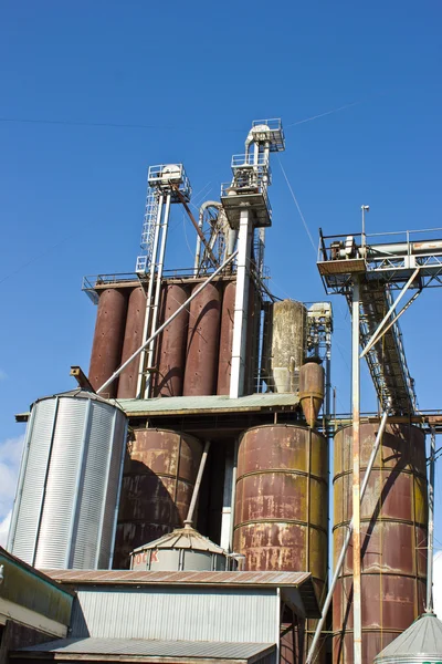 Stock image Grain Silos