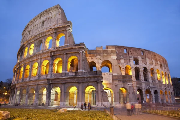 stock image Rome - colosseum in evening