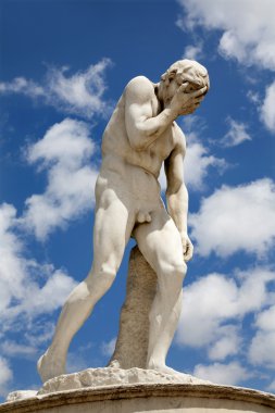 Paris - Cain statue by Henri Vidal from Tuileries garden