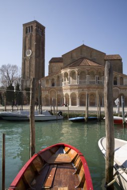 Venedik - Bazilikası St mary ve donato