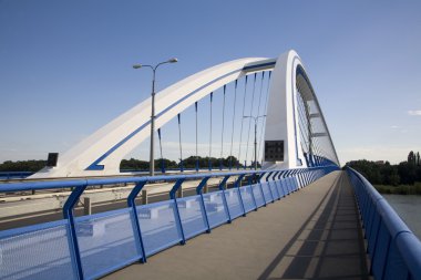 Bratislava - modern Apollo bridge clipart