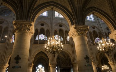 Paris - notre-dame catedral iç