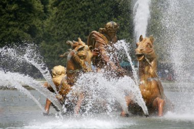 Paris - Neptune fountain from Versailles clipart