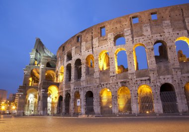 Roma - colosseum akşam