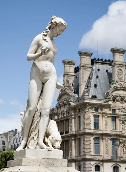 Párizs - Vénusz-szobor, a Tuileriák kertje — Stock Fotó