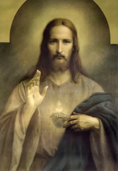 Heart of Jesus Christ Royalty Free Stock Images