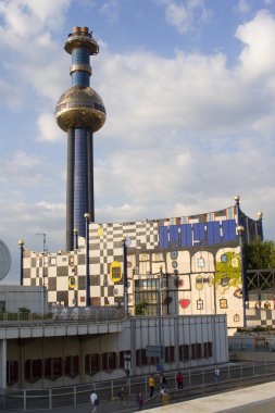 Viyana - hundertwasserturm - modern mimari