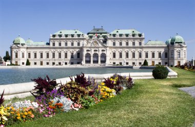 Vienna - Belvedere palace clipart