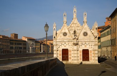 Pisa - chapel Santa Maria della Spina clipart