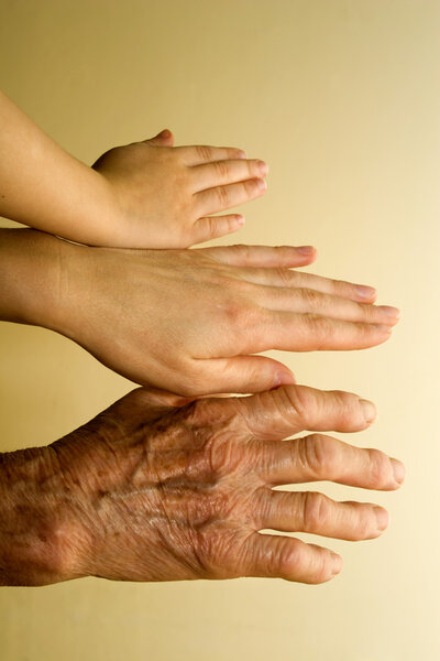 Руки - поколения
