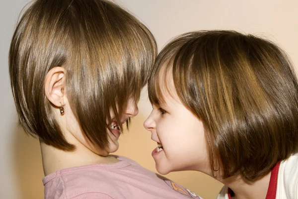 Fun of sisters — Stock Photo, Image