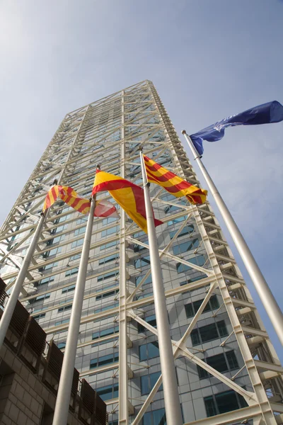Barcelona - wieżowiec — Zdjęcie stockowe