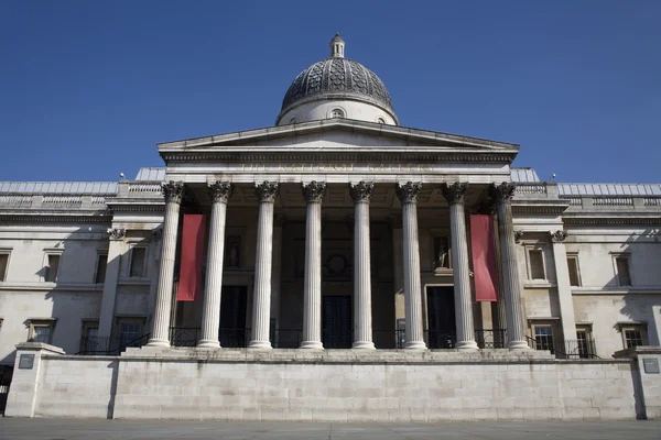 Londra - Ulusal Müzesi - trafalgar Meydanı'na — Stok fotoğraf