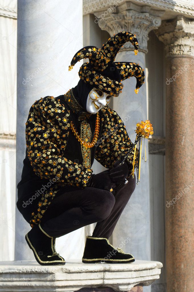 Venice - buffon mask from carnival