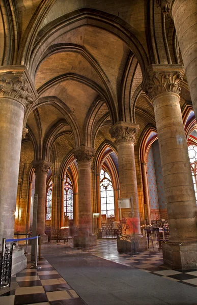パリ/ノートルダム大聖堂の内部から詳細 - サンクチュアリ — ストック写真