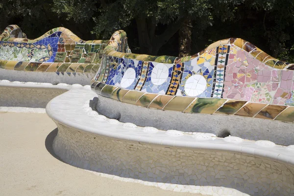 Barcellona - Parco Guell di Gaudi — Foto Stock