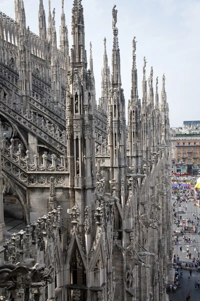 Milan - Dom roof — Stock Photo, Image