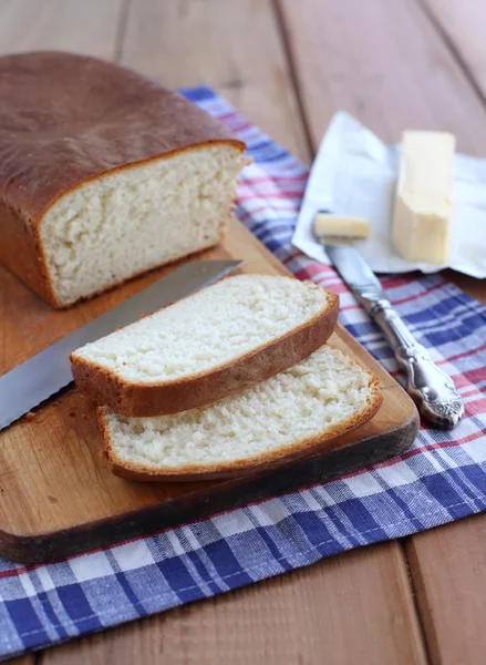 Bröd och smör — Stockfoto