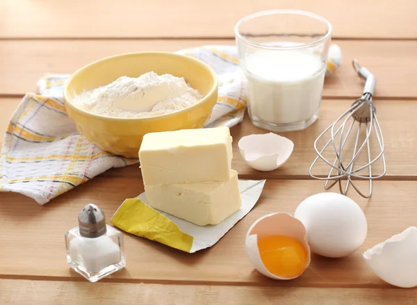 Ingredienser för tårta — Stockfoto