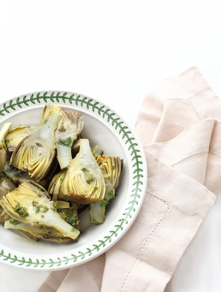 stock image Marinated Baby Artichokes