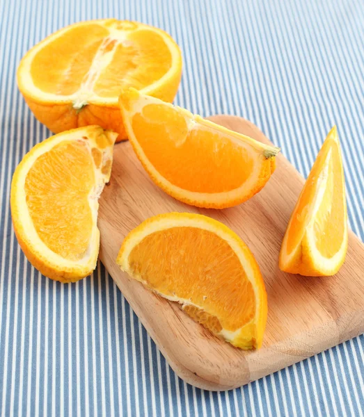 Skivad apelsin frukt — Stockfoto