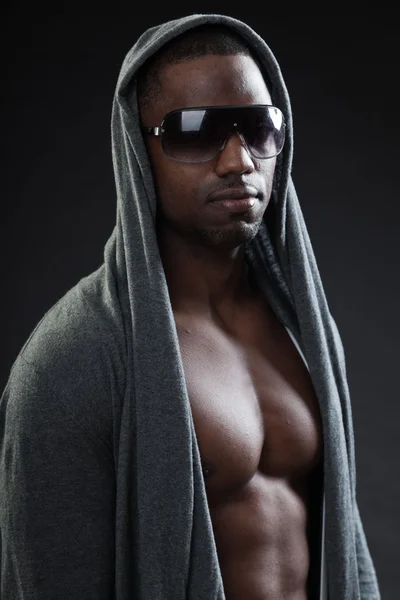 筋肉質の黒人男性 — ストック写真