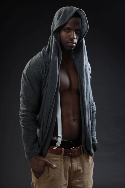 Young black man urban style — Stock Photo, Image
