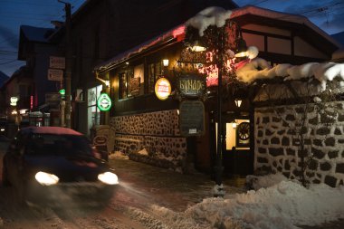 Bansko, Bulgaristan, eski mimari, Balkanlar, Doğu Avrupa, ünlü kayak merkezi