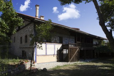 Bansko, Bulgaristan ünlü Kayak Merkezi, velianova house, özgün mimari örneği