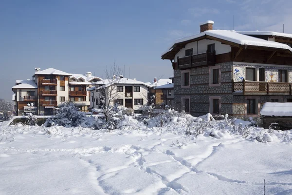 stock image Bansko architecture contemporary town and ski resort, Balkans, Bulgaria