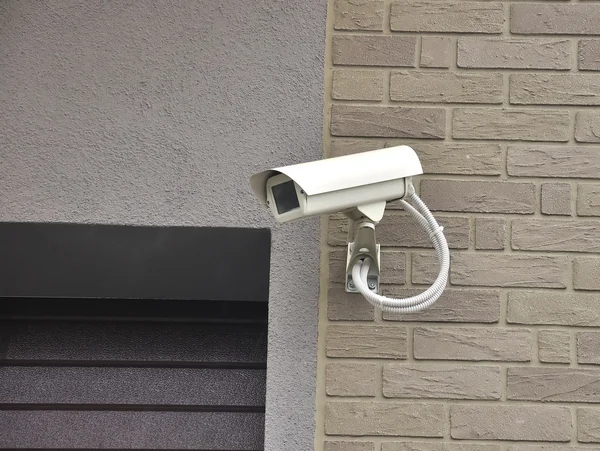 Câmara de vídeo de segurança — Fotografia de Stock