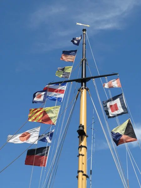 Flagpol — Fotografie, imagine de stoc