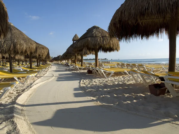 Lonely Beach en Cancún —  Fotos de Stock