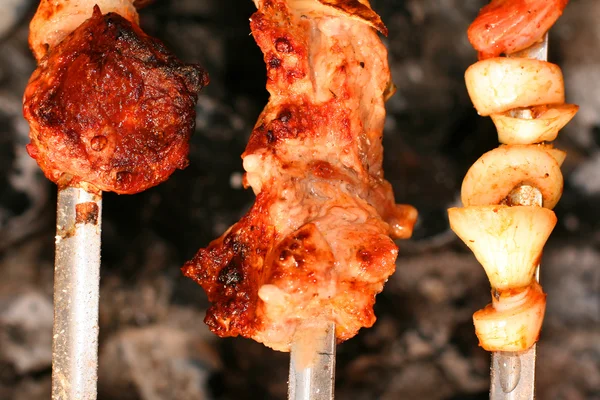 Shish kebab — Fotografie, imagine de stoc