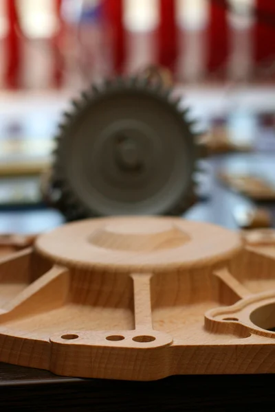 Wooden gear — Stock Photo, Image