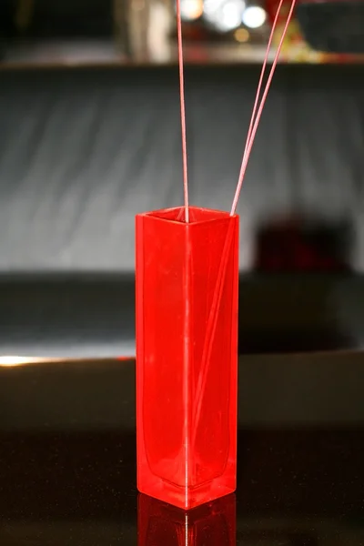 Vase rouge — Photo