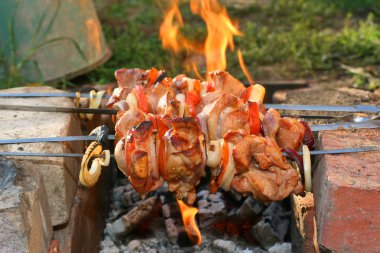 Şiş kebap.