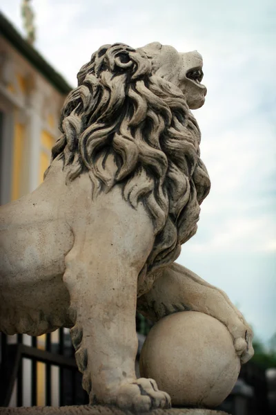Standbeeld Leeuw — Stockfoto