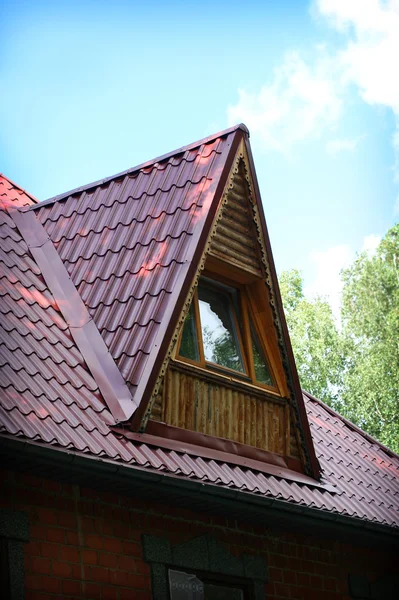 stock image Red roof