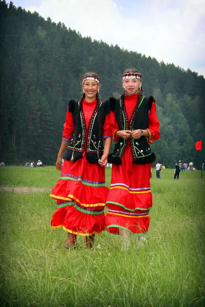 Tatar meisjes — Stockfoto