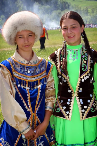 stock image Tatar girls