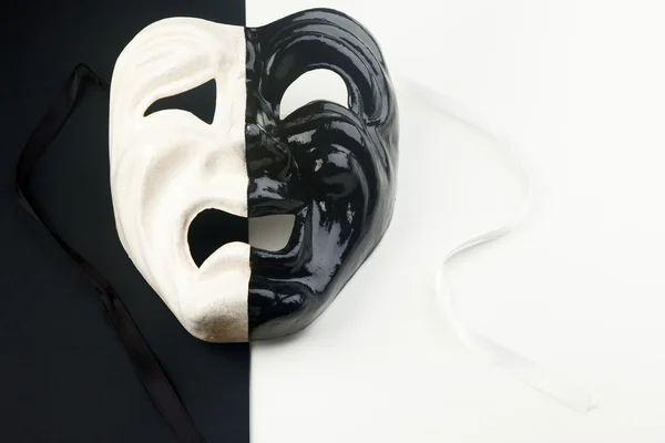 Máscara de carnaval veneciana tradicional Imágenes de stock libres de derechos