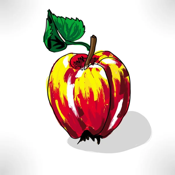 Manzana en color —  Fotos de Stock