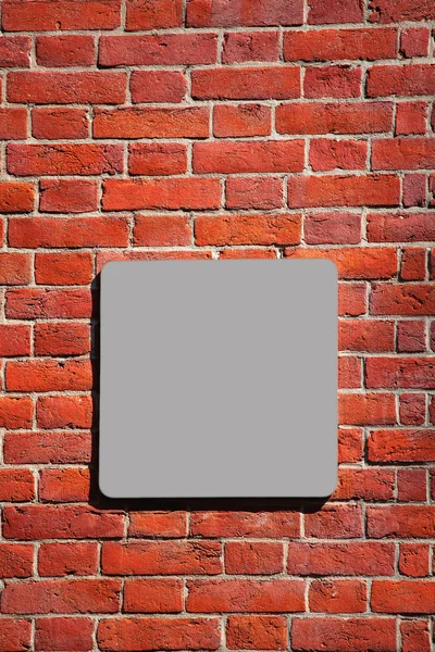 stock image Note in a wall