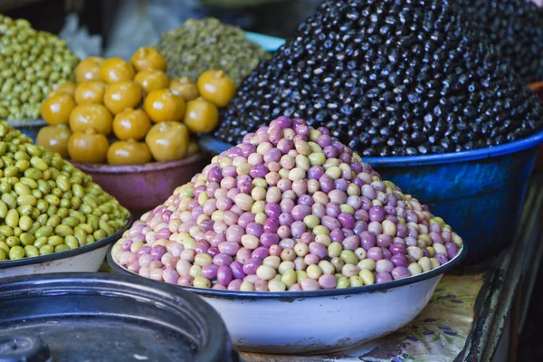 Stock image Photo of different types of olives