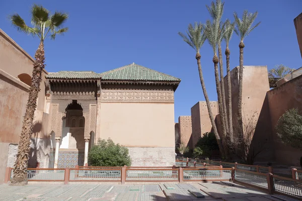 A Saadian, sírkövek Marrakech Stock Fotó